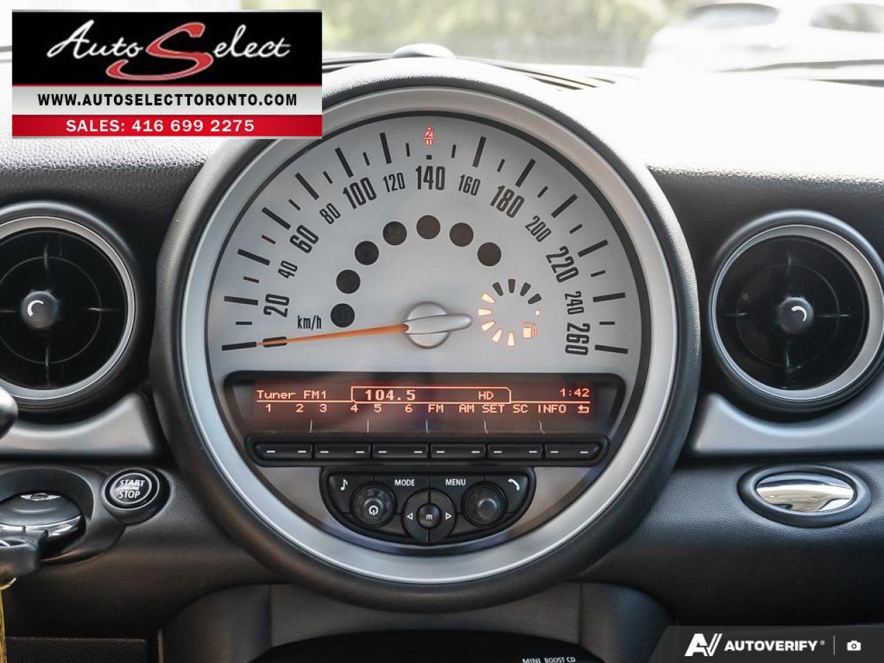 2013 MINI Cooper 3-Door 6 Speed - Panoramic Sunroof - Well Maintained Photo