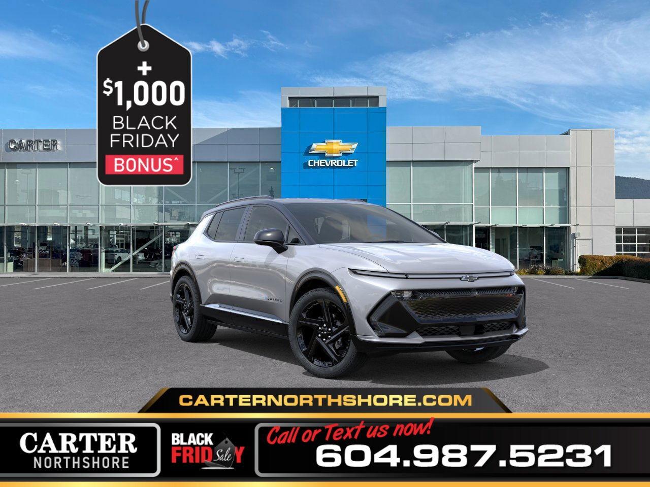 New 2026 Chevrolet Equinox EV 2RS FWD | Costco Members Save Up To $1,200! for sale in North Vancouver, BC