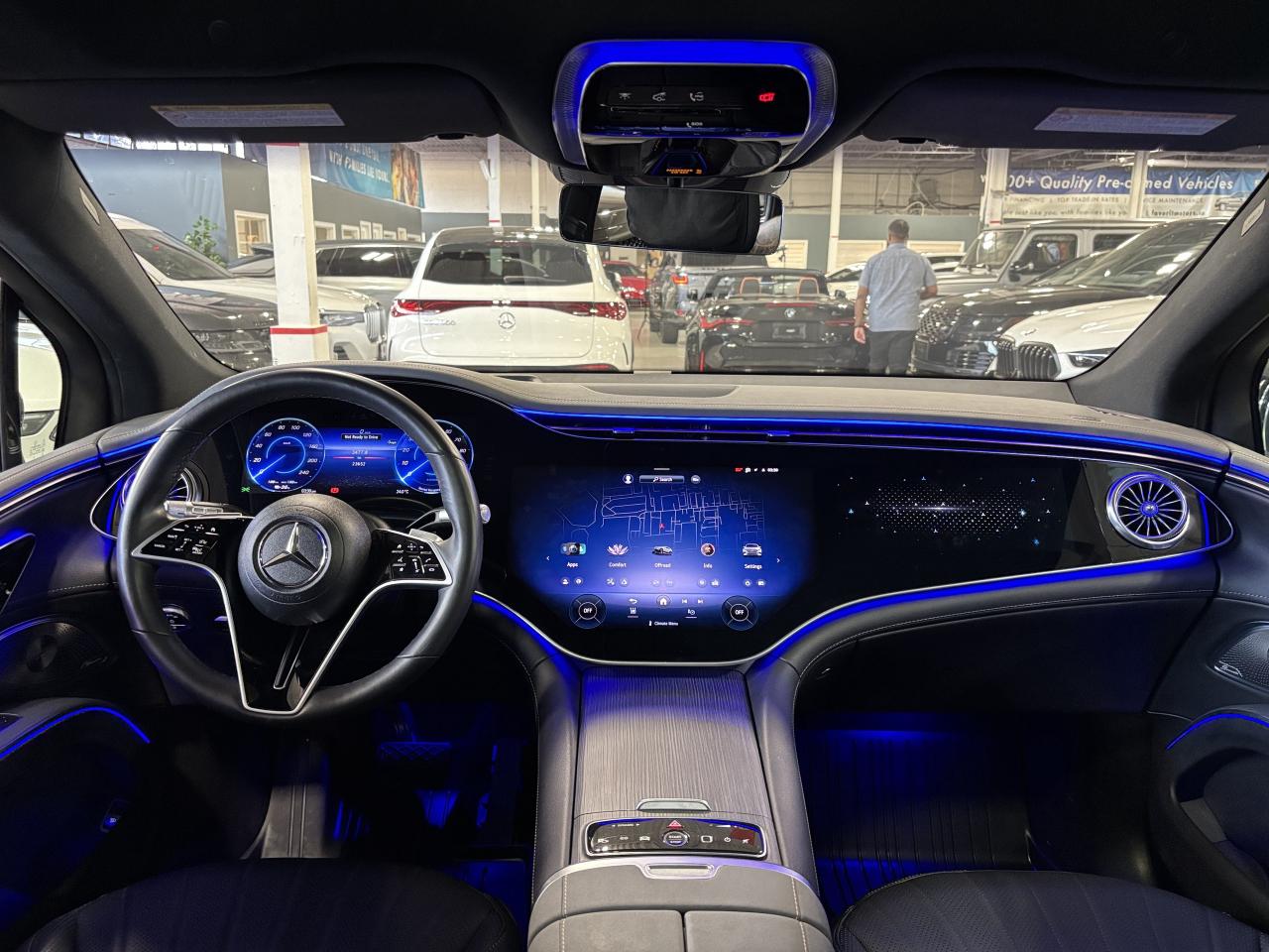 2023 Mercedes-Benz E-Class EQS580|4MATIC|SUV|NOLUXTAX|NAV|RECLINE|MASSAGE|HUD - Photo #15
