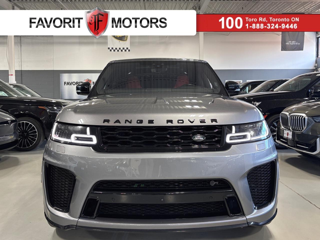 Used 2020 Land Rover Range Rover Sport SVR|V8SUPERCHARGED|REDLEATHER|DYNAMICMODE|NAV|+++ for sale in North York, ON