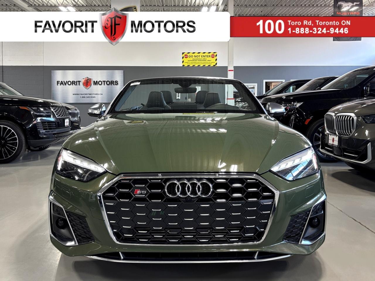 Used 2021 Audi S5 Cabriolet Technik|QUATTRO|NAV|360CAM|CARBON|MASSAGE|BOAUDIO| for sale in North York, ON
