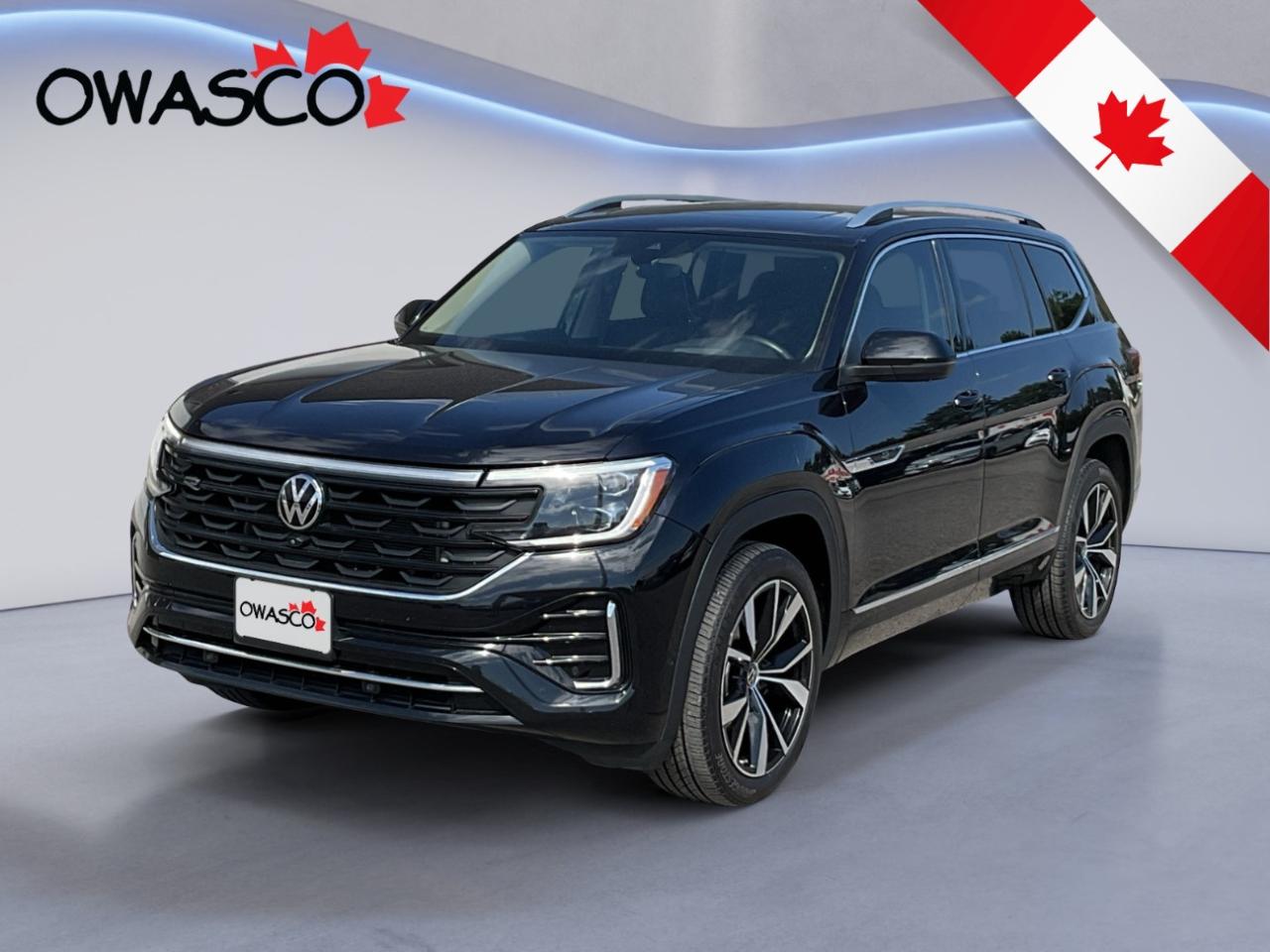 Used 2024 Volkswagen Atlas 2.0L Execline! Leather! Sunroof! for sale in Whitby, ON