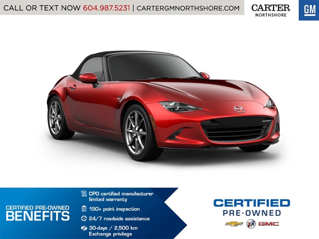 Used 2022 Mazda Miata MX-5 GS for sale in North Vancouver, BC