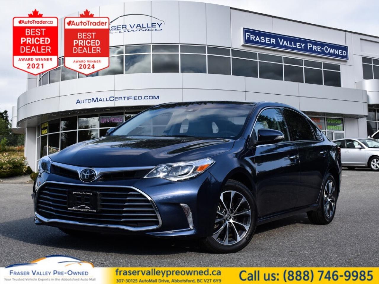 Used 2018 Toyota Avalon Limited  - $130.84 /Wk - Low Mileage for sale in Abbotsford, BC