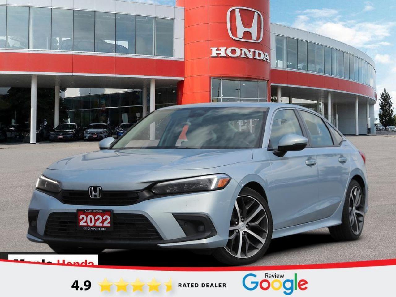 Used 2022 Honda Civic Sedan Leather Seats| Navigation| Bose Sound System| Wire for sale in Vaughan, ON