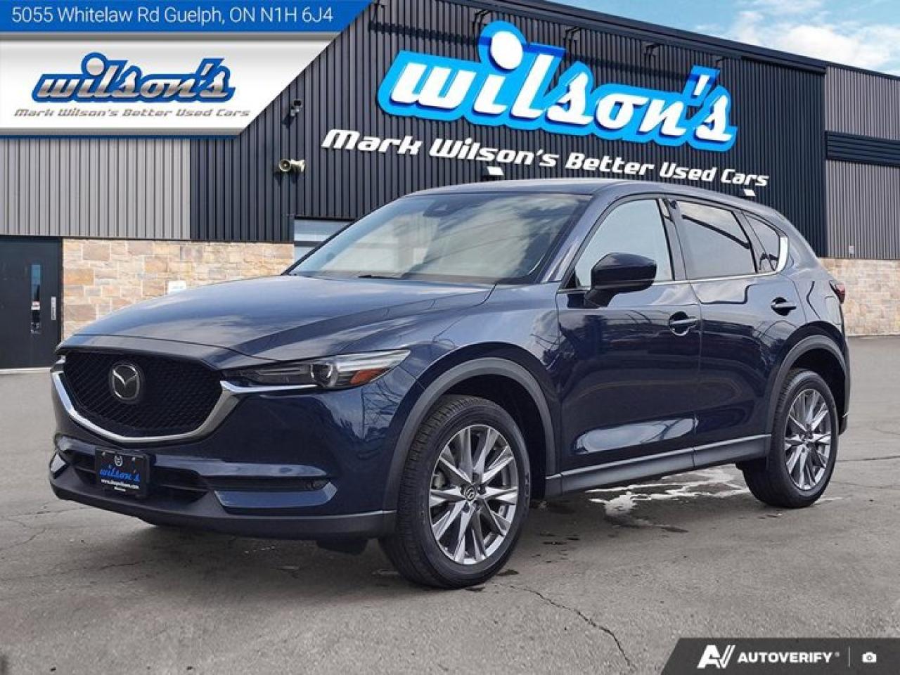 Used 2020 Mazda CX-5 GT AWD | Leather | Sunroof | Nav | Heated Wheel + Seats | Adaptive Cruise | Rear Camera and More ! for sale in Guelph, ON