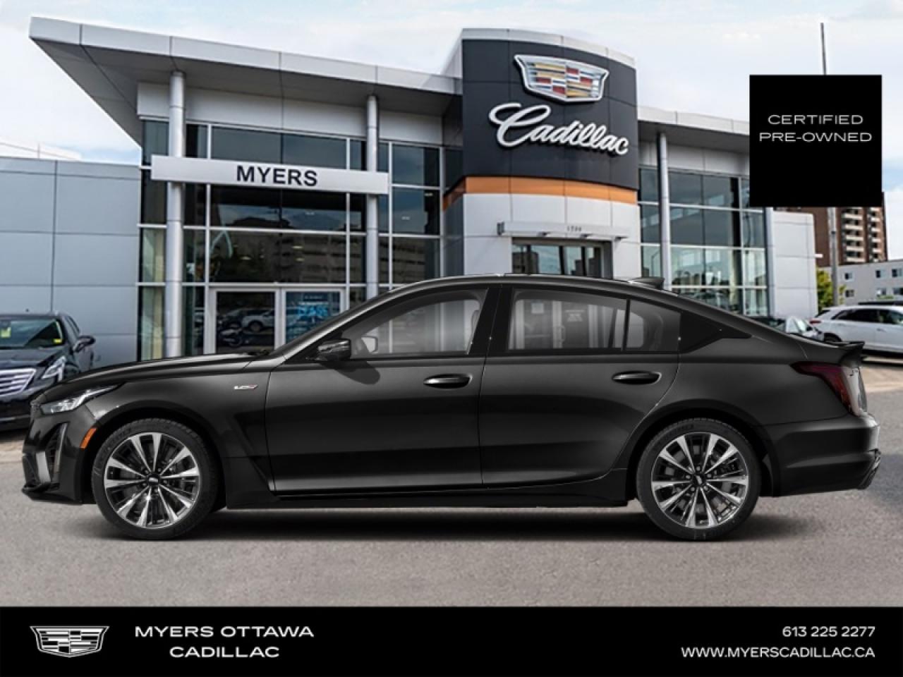 Used 2022 Cadillac CT5-V Base  CT5-V ,AWD, SUNROOF, RED BREMBOS, BLACK WHEELS for sale in Ottawa, ON