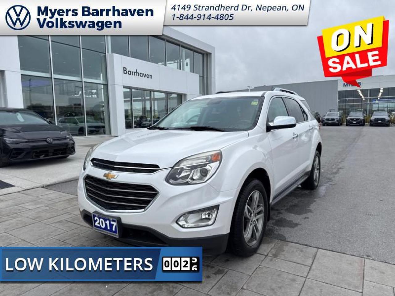 Used 2017 Chevrolet Equinox Premier  - Leather Seats for sale in Nepean, ON