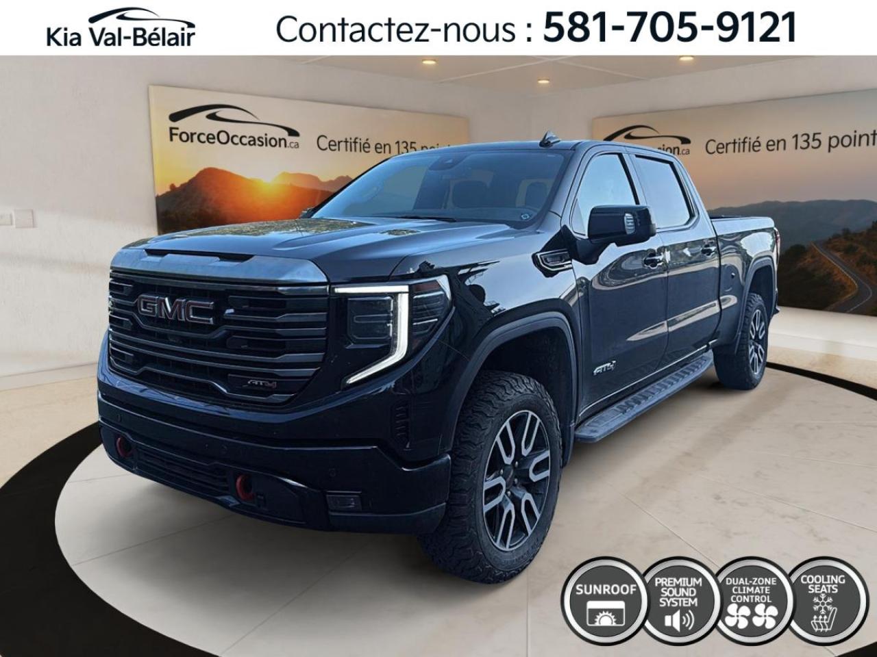 Used 2024 GMC Sierra 1500 AT4 *4X4 *V6 *305HP *TURBO-DIESEL * *9500LBS TOWING for sale in Québec, QC