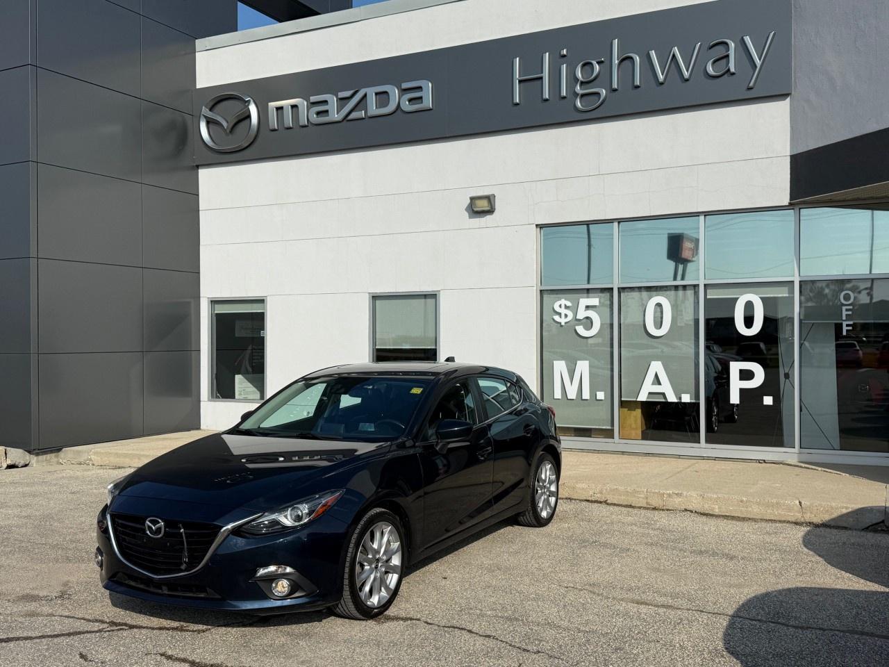Used 2014 Mazda MAZDA3 4dr HB Sport Auto GT-SKY for sale in Steinbach, MB