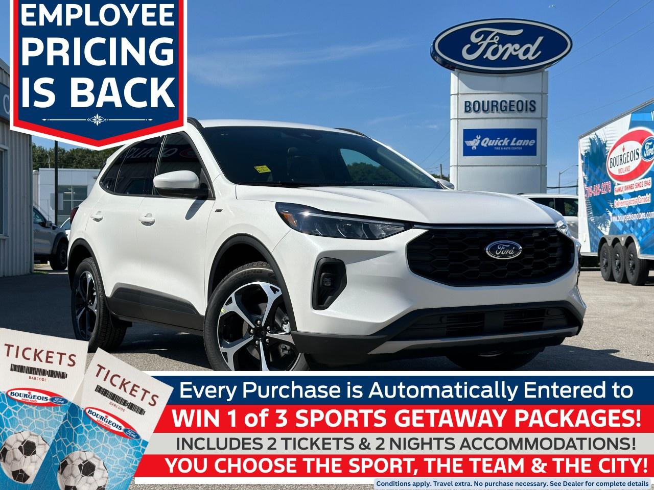 New 2025 Ford Escape ST-Line Select AWD for sale in Midland, ON