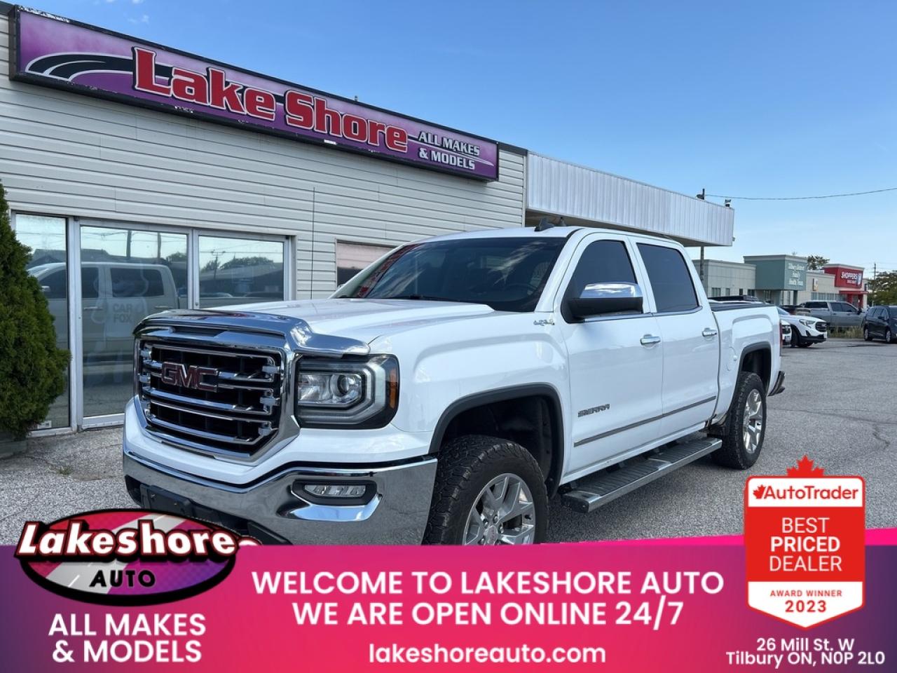 Used 2018 GMC Sierra 1500 SLT for sale in Tilbury, ON