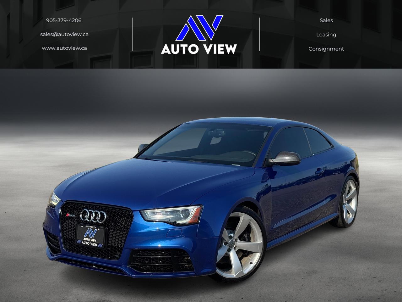 2015 Audi RS 5 **PAINT: LY5Q SEPANG BLUE** - Photo #1