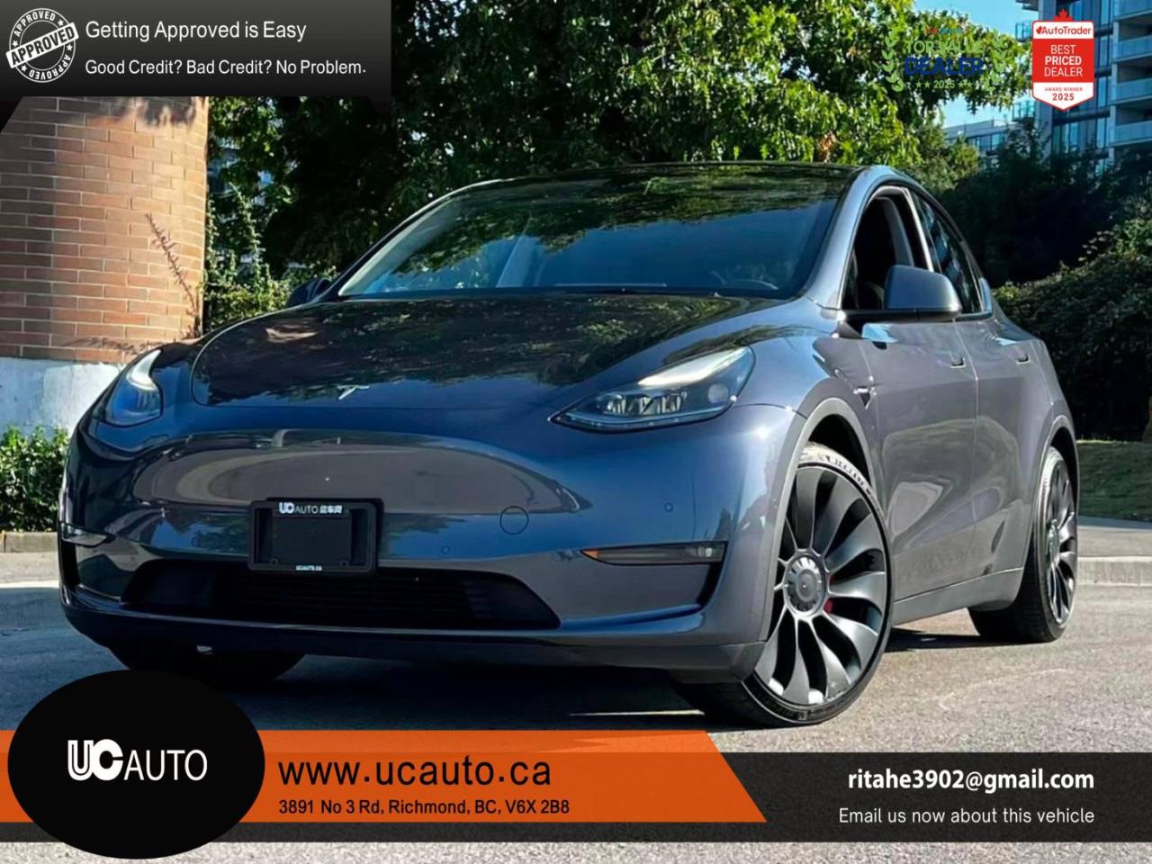Used 2022 Tesla Model Y Performance AWD CLEAN TITLE/ BC LOCAL for sale in Richmond, BC