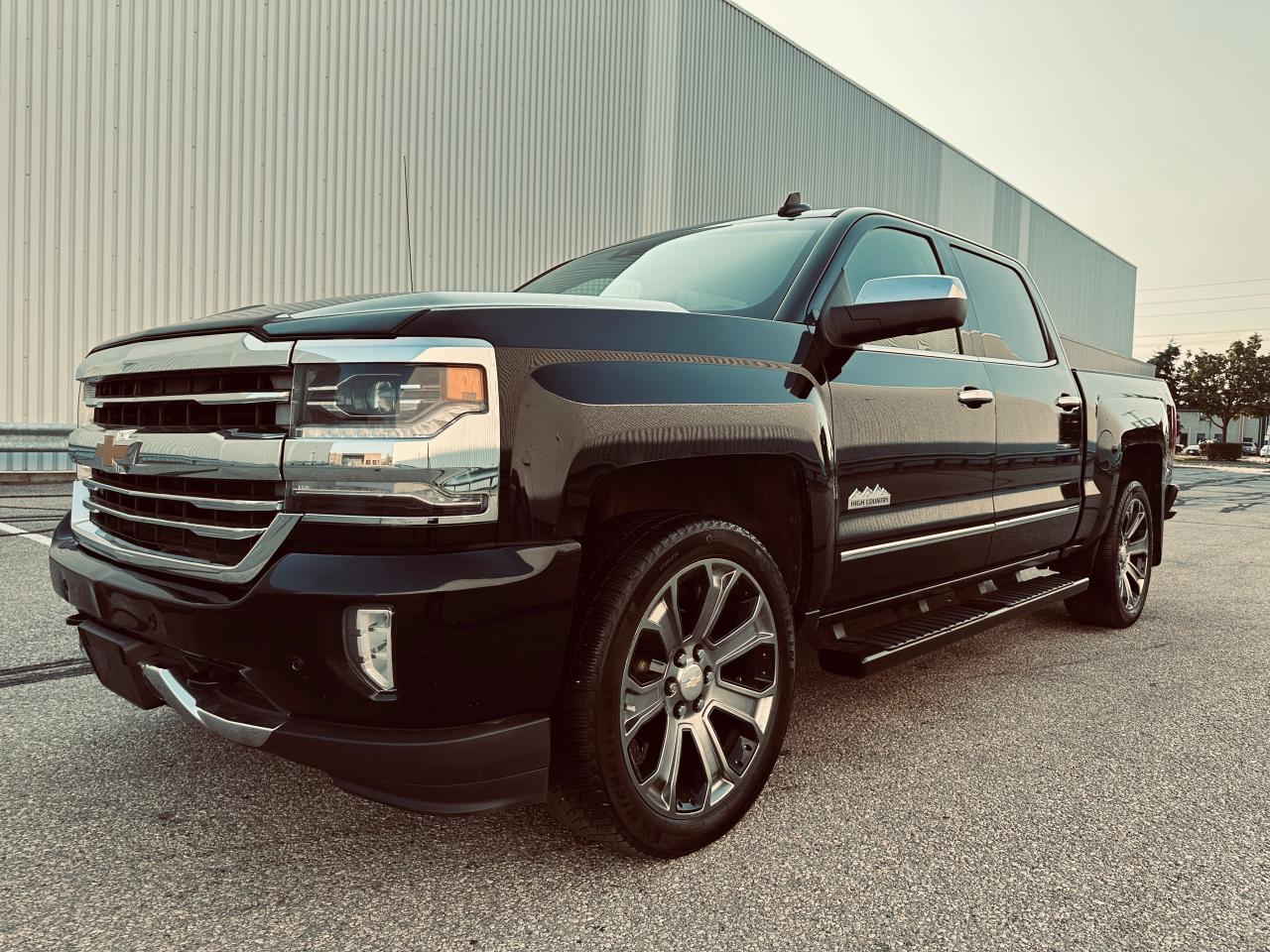 2017 Chevrolet Silverado 1500 Crew Cab High Country 4WD Trpile Black Photo2