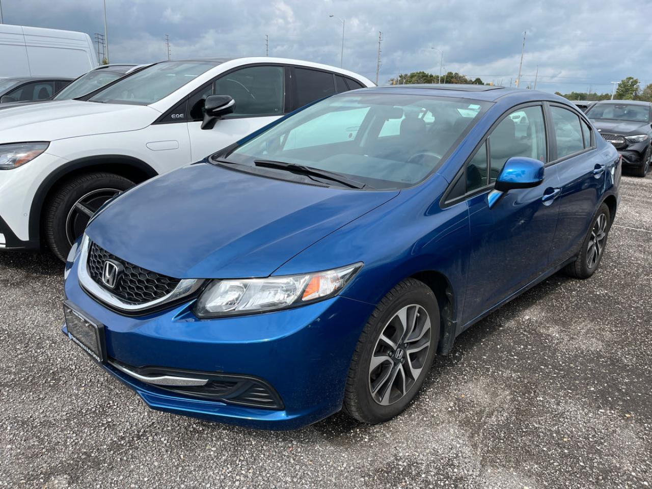 2013 Honda Civic EX AUTO, LOW KM!, SUNROOF, HEATED SEATS, B/U CAM! Photo2