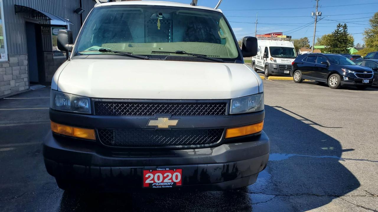 2020 Chevrolet Express Cargo Van RWD 2500 135"-LADDER RACKS & SHELVING&DIVIDING WAL Photo