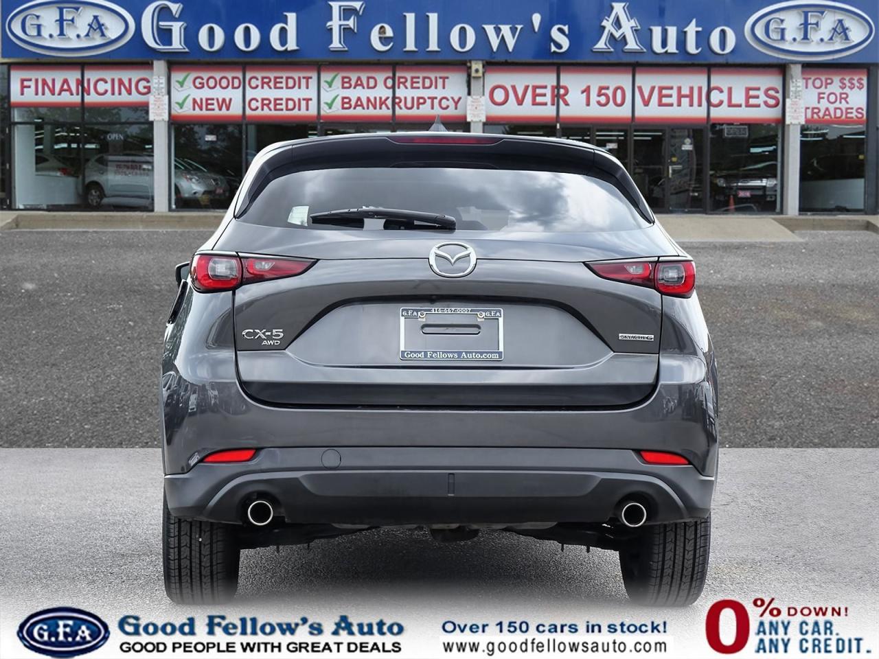 2022 Mazda CX-5 GS MODEL, AWD, SUNROOF, LEATHER & SUEDE, REARVIEW - Photo #4