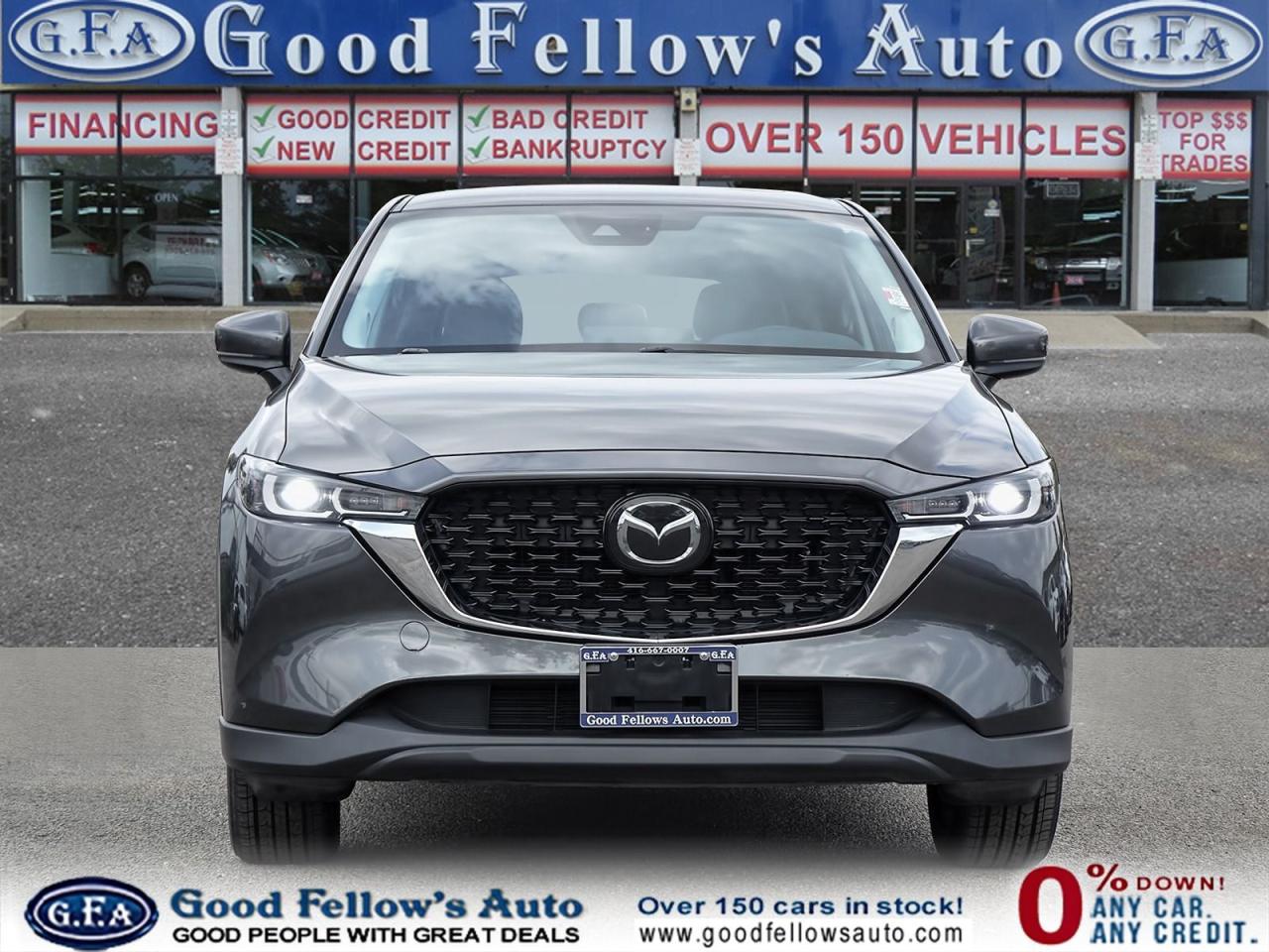2022 Mazda CX-5 GS MODEL, AWD, SUNROOF, LEATHER & SUEDE, REARVIEW - Photo #2