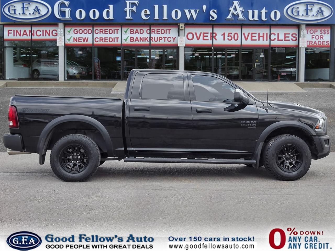 2021 RAM 1500 Classic WARLOCK MODEL, 4X4, CREW CAB, 5 PASSENGER, SUNROOF Photo3