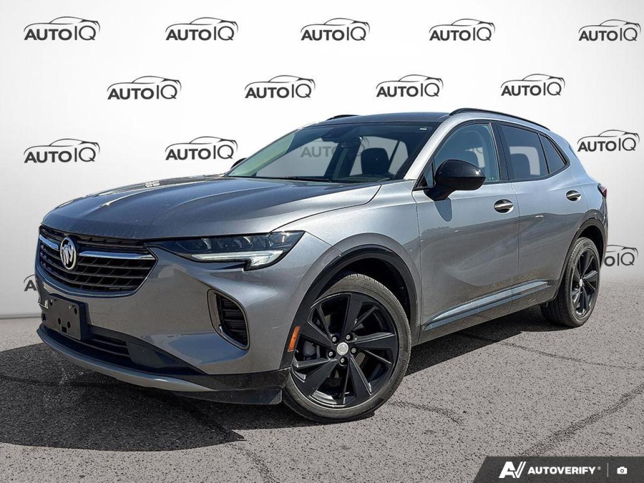 Recent Arrival!<br>Odometer is 20192 kilometers below market average!<br><br>| Apple Carplay | Android Auto, 4-Wheel Disc Brakes, 7 Speakers, ABS brakes, Air Conditioning, Alloy wheels, AM/FM radio: SiriusXM, AppLink/Apple CarPlay and Android Auto, Auto High-beam Headlights, Auto-dimming door mirrors, Auto-dimming Rear-View mirror, Automatic temperature control, Block heater, Brake assist, Bumpers: body-colour, Compass, Delay-off headlights, Driver 4-Way Power Lumbar Seat Adjuster, Driver 8-Way Power Seat Adjuster, Driver door bin, Driver vanity mirror, Dual front impact airbags, Dual front side impact airbags, Electronic Stability Control, Emergency communication system: OnStar and Buick connected services capable, Enhanced Performance 7-Speaker Audio System, Four wheel independent suspension, Front anti-roll bar, Front Bucket Seats, Front dual zone A/C, Front Passenger 4-Way Power Lumbar Seat Adjuster, Front Passenger 8-Way Power Seat Adjuster, Front reading lights, Fully automatic headlights, Heated door mirrors, Heated Driver & Front Passenger Seats, Heated front seats, Heated rear seats, Heated steering wheel, Illuminated entry, Knee airbag, Leather Shift Knob, Low tire pressure warning, Memory seat, Occupant sensing airbag, Outside temperature display, Overhead airbag, Overhead console, Panic alarm, Passenger door bin, Passenger vanity mirror, Perforated Leather-Appointed Seat Trim, Power door mirrors, Power driver seat, Power Liftgate, Power passenger seat, Power steering, Power windows, Preferred Equipment Group 1SL, Radio data system, Radio: Buick Infotainment System AM/FM Stereo, Rear anti-roll bar, Rear reading lights, Rear window defroster, Remote keyless entry, Roof rack: rails only, Security system, SiriusXM, Speed control, Speed-sensing steering, Split folding rear seat, Spoiler, Steering wheel mounted audio controls, Tachometer, Telescoping steering wheel, Tilt steering wheel, Traction control, Trip computer, USB Charging-Only Ports, USB Ports, Wheels: 20 Aluminum w/Dark Finish, Wireless Apple CarPlay/Wireless Android Auto.<br><br>Satin Steel Metallic<br>2021 Buick Envision Essence | ONE OWNER | OFF LEASE | NO ACCIDENTS | | ONE OWNER | OFF LEASE | NO ACCIDENTS |<br>4D Sport Utility<br>2.0L Turbocharged<br>9-Speed Automatic<br>AWD