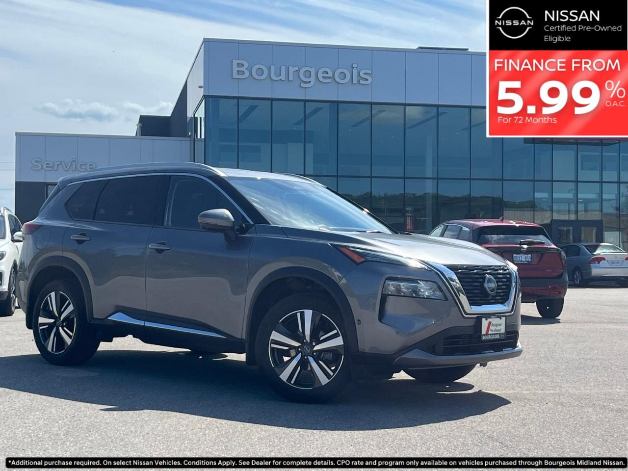 Used 2023 Nissan Rogue AWD SL for sale in Midland, ON