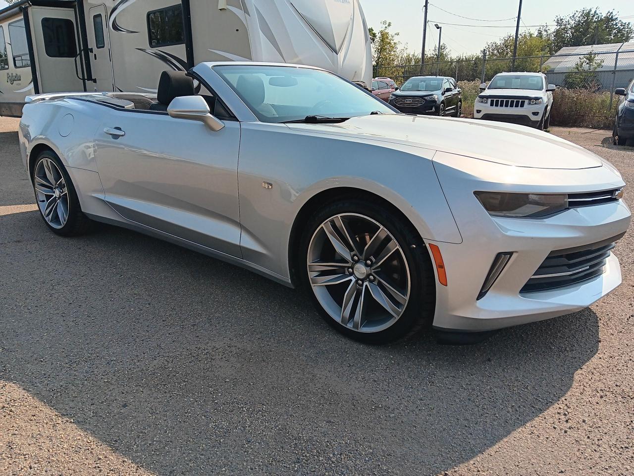 Used 2018 Chevrolet Camaro 1LT Convertible, BU Cam, Remote Start, Bose Sound for sale in Edmonton, AB