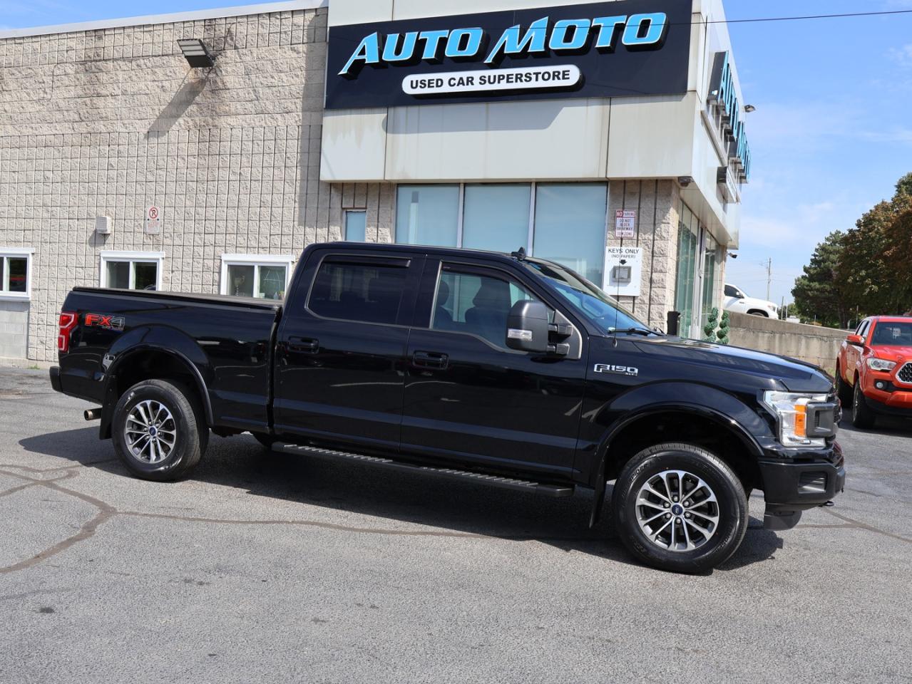 Used 2018 Ford F-150 V8 XLT-FX4 OFF PKG 4WD CERTIFIED *ACCIDENT FREE* CAMERA NAV BLUETOOTH HEATED SEATS CRUISE ALLOYS for sale in Burlington, ON