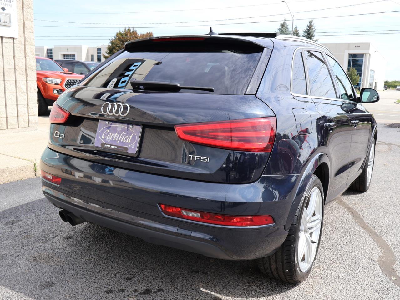 2015 Audi Q3 PROGRESSIV CERTIFIED *ACCIDENT FREE*AUDI MAINTAIN* BLUETOOTH LEATHER HEATED SEATS PANO ROOF CRUISE ALLOYS - Photo #6