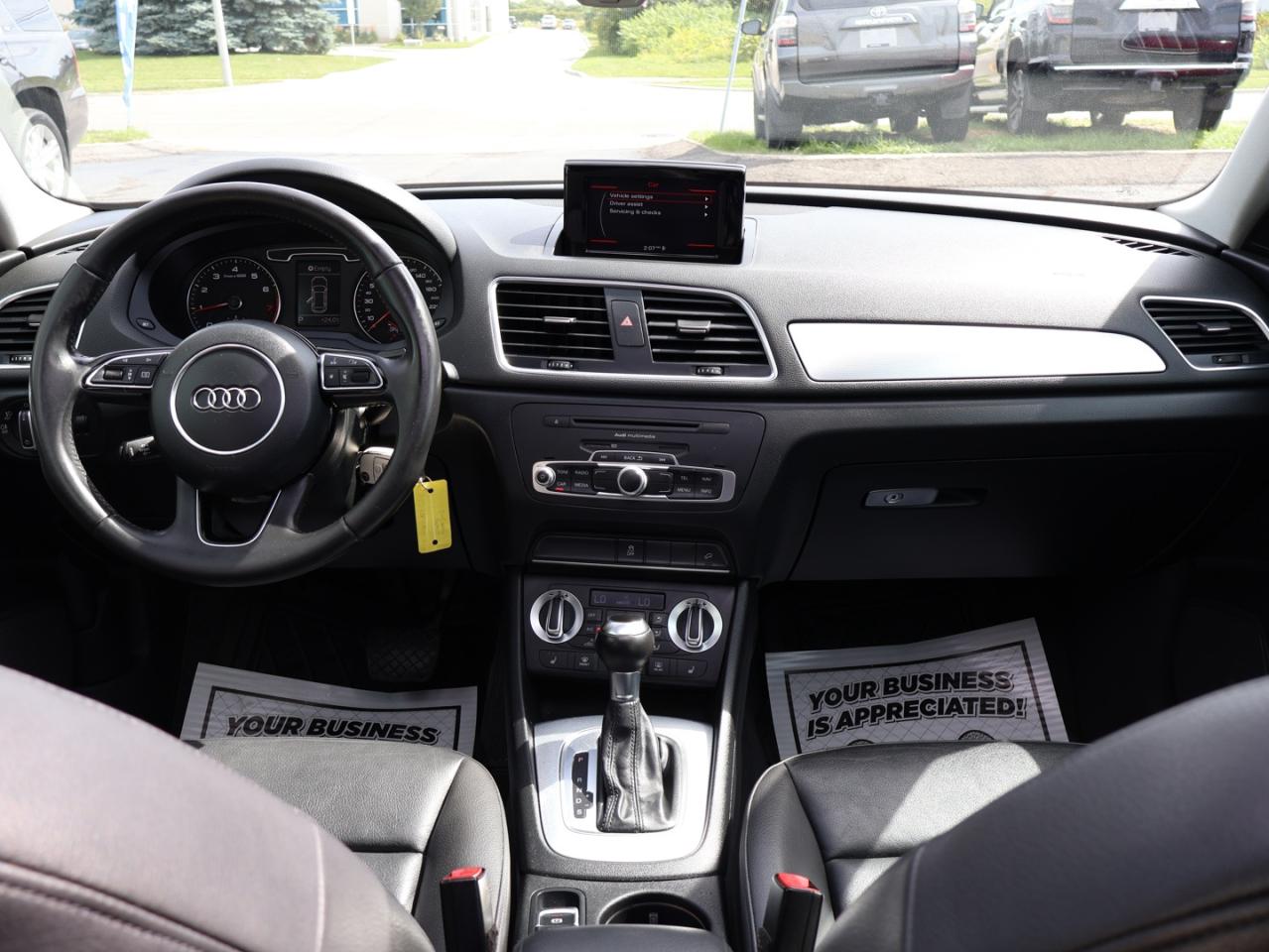 2015 Audi Q3 PROGRESSIV CERTIFIED *ACCIDENT FREE*AUDI MAINTAIN* BLUETOOTH LEATHER HEATED SEATS PANO ROOF CRUISE ALLOYS - Photo #11