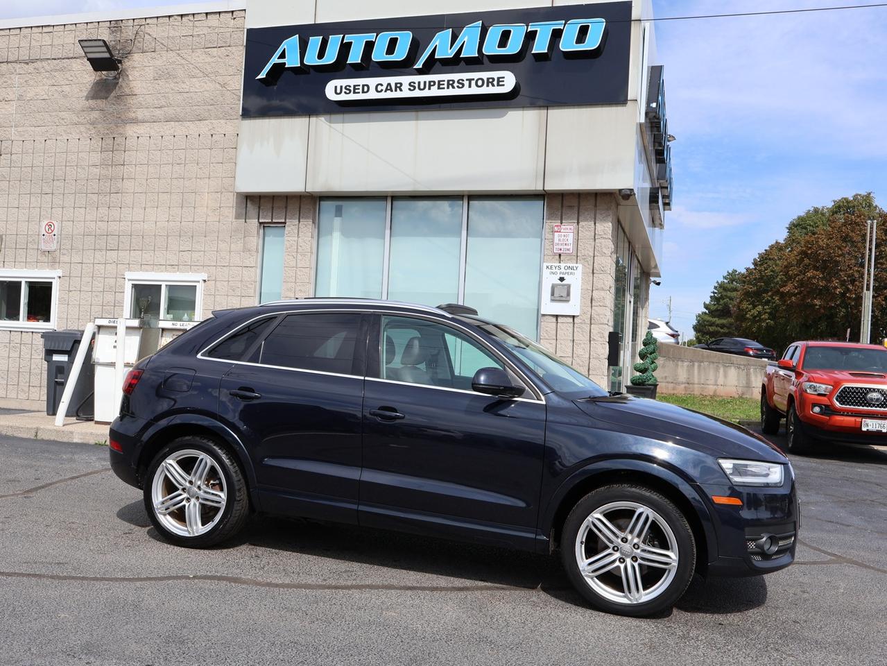 2015 Audi Q3 PROGRESSIV CERTIFIED *ACCIDENT FREE*AUDI MAINTAIN* BLUETOOTH LEATHER HEATED SEATS PANO ROOF CRUISE ALLOYS Photo