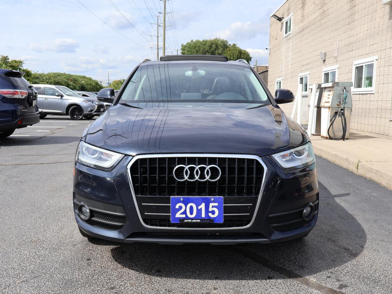 2015 Audi Q3 PROGRESSIV CERTIFIED *ACCIDENT FREE*AUDI MAINTAIN* BLUETOOTH LEATHER HEATED SEATS PANO ROOF CRUISE ALLOYS Photo