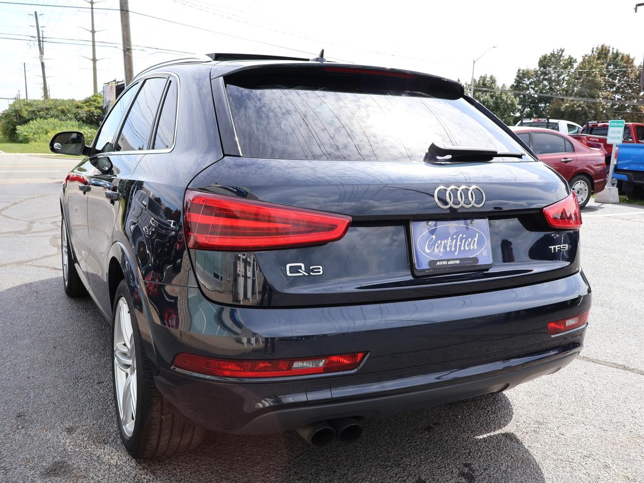 2015 Audi Q3 PROGRESSIV CERTIFIED *ACCIDENT FREE*AUDI MAINTAIN* BLUETOOTH LEATHER HEATED SEATS PANO ROOF CRUISE ALLOYS Photo