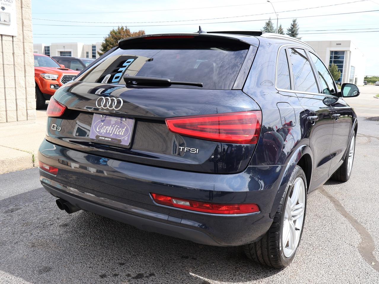 2015 Audi Q3 PROGRESSIV CERTIFIED *ACCIDENT FREE*AUDI MAINTAIN* BLUETOOTH LEATHER HEATED SEATS PANO ROOF CRUISE ALLOYS Photo
