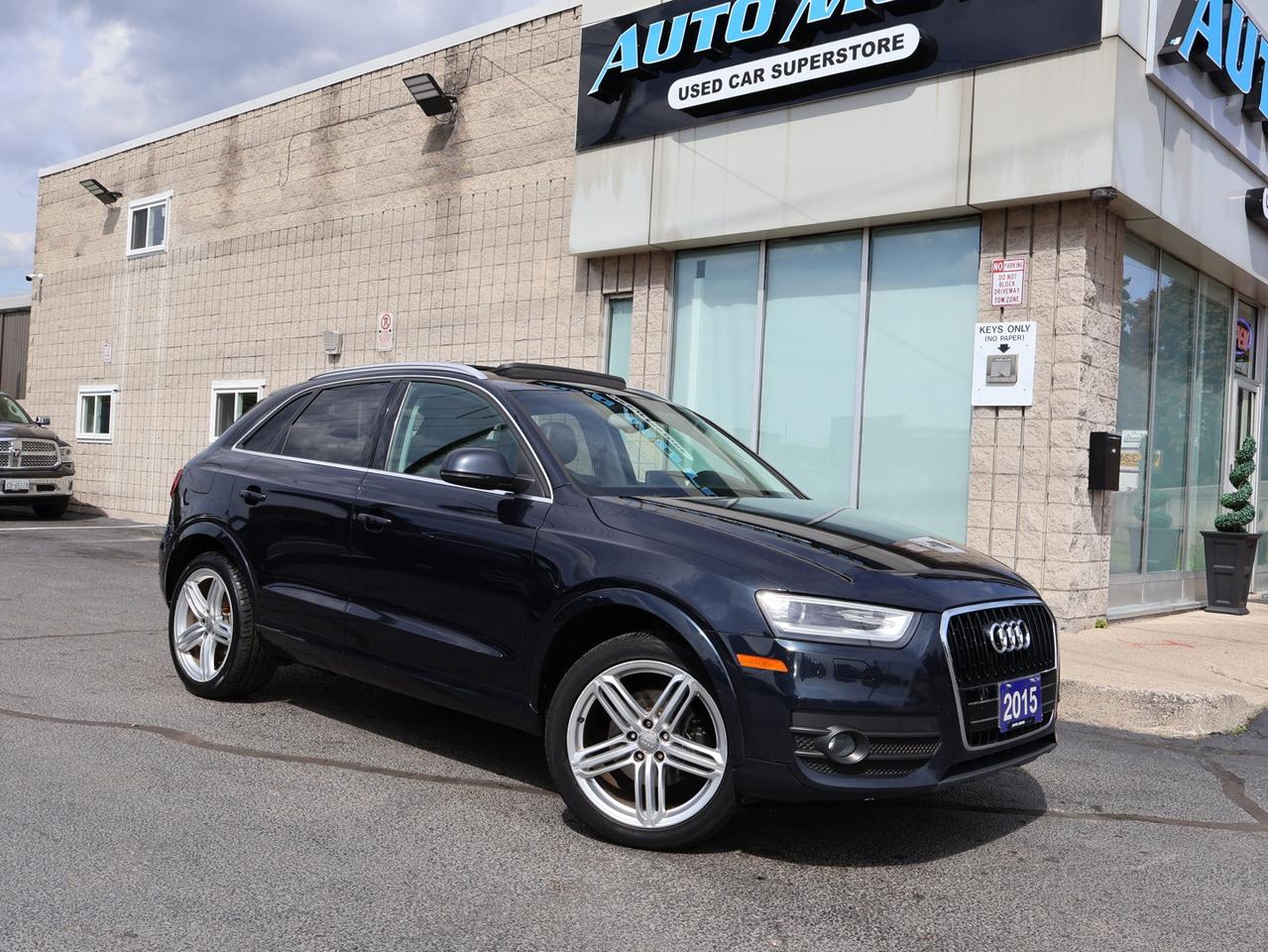 2015 Audi Q3 PROGRESSIV CERTIFIED *ACCIDENT FREE*AUDI MAINTAIN* BLUETOOTH LEATHER HEATED SEATS PANO ROOF CRUISE ALLOYS Photo
