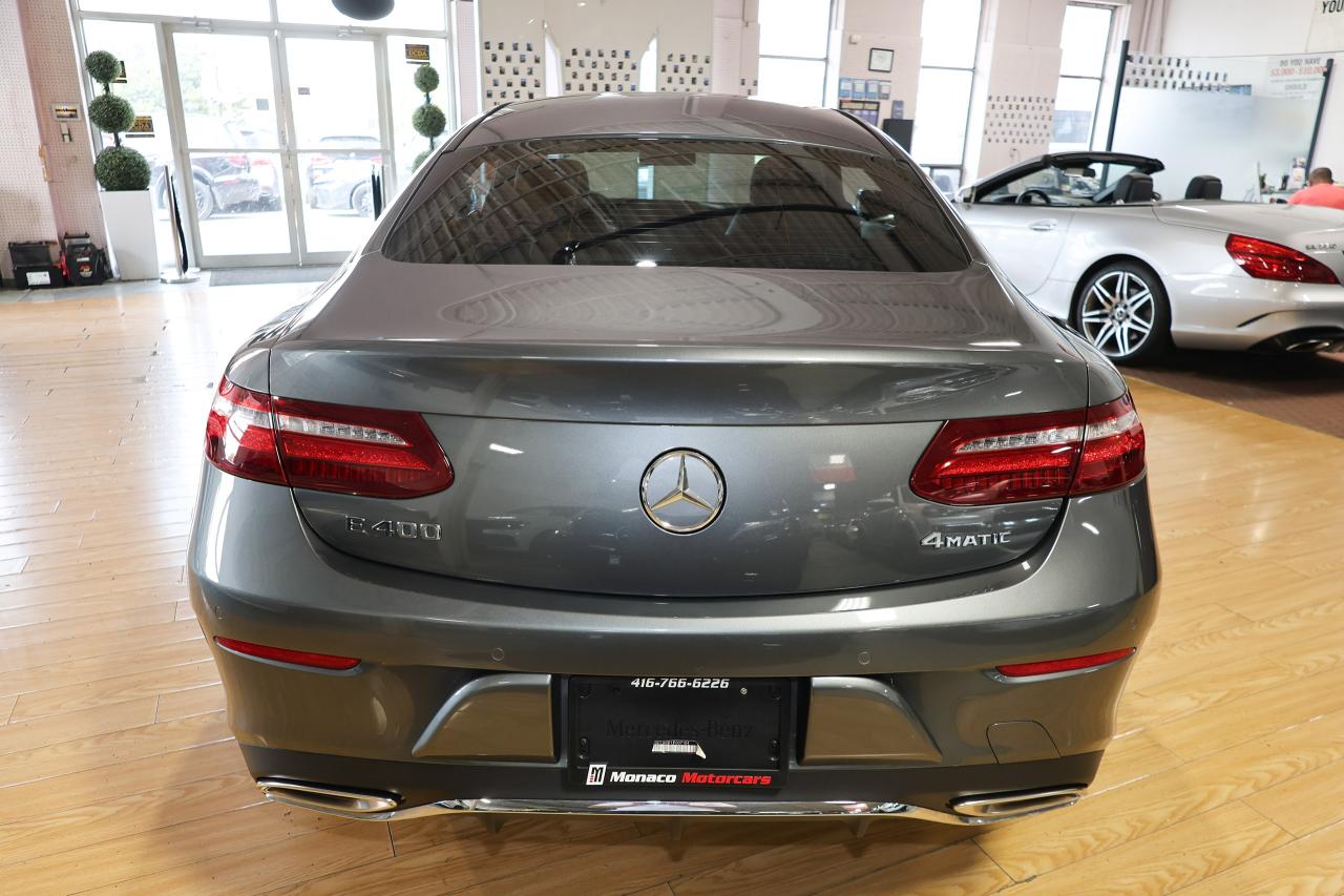 2018 Mercedes-Benz E-Class E400 4MATIC - AMGPKG|HEADSUP|MASSAGE|BURMESTER - Photo #5