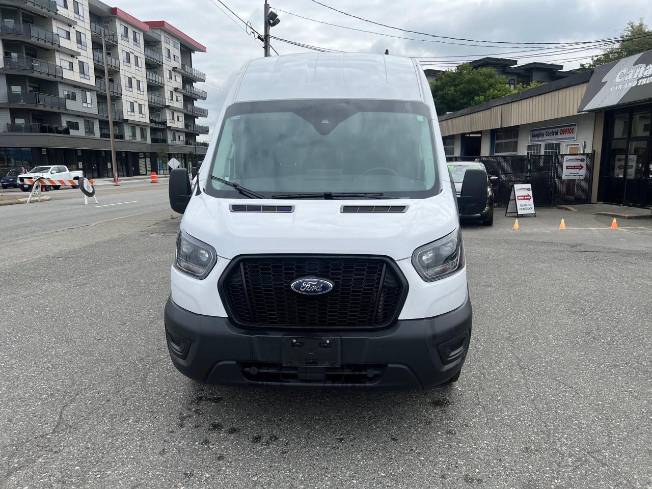 2023 Ford Transit Cargo Van T-350 148" EL Hi Rf 9500 GVWR RWD Photo2