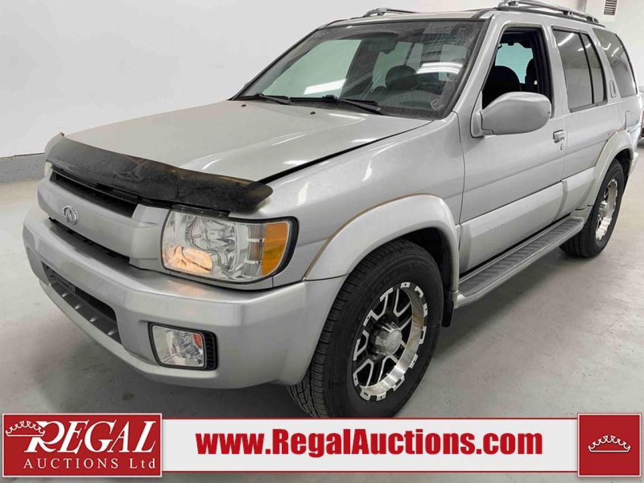 Used 2002 Infiniti QX4 PLATINUM EDITION for sale in Calgary, AB