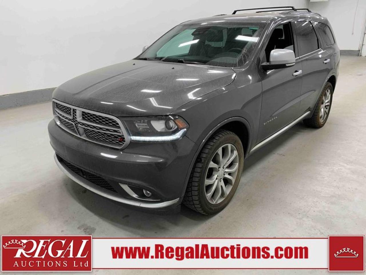 Used 2016 Dodge Durango Citadel for sale in Calgary, AB