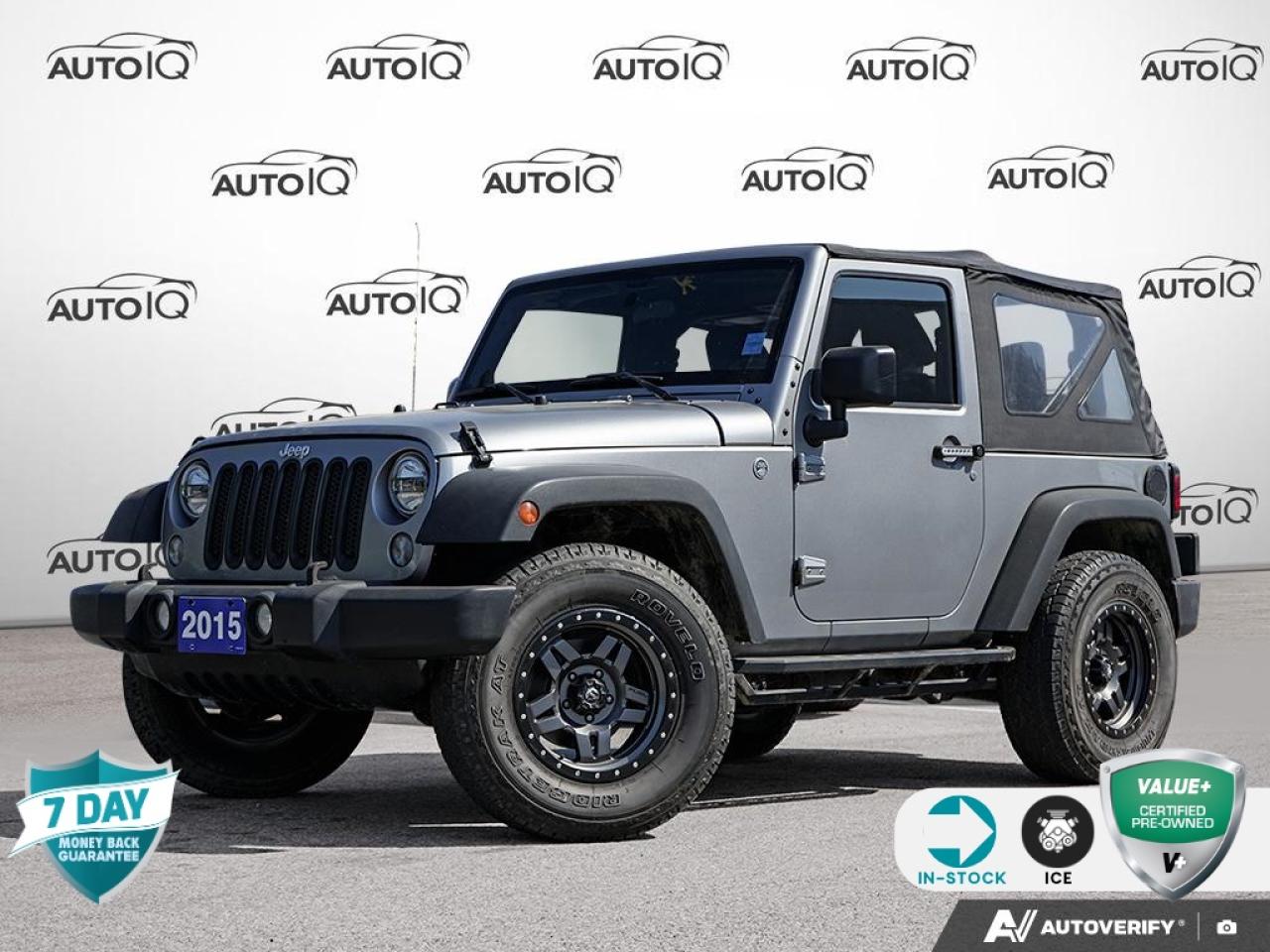 Used 2015 Jeep Wrangler Sport SUNRIDER SOFT TOP | CD PLAYER for sale in St Catharines, ON