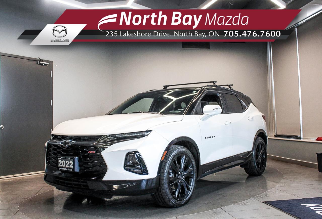 Used 2022 Chevrolet Blazer RS HEATED/VENTILATED SEATS - NAVIGATION - BOSE AUDIO for sale in North Bay, ON