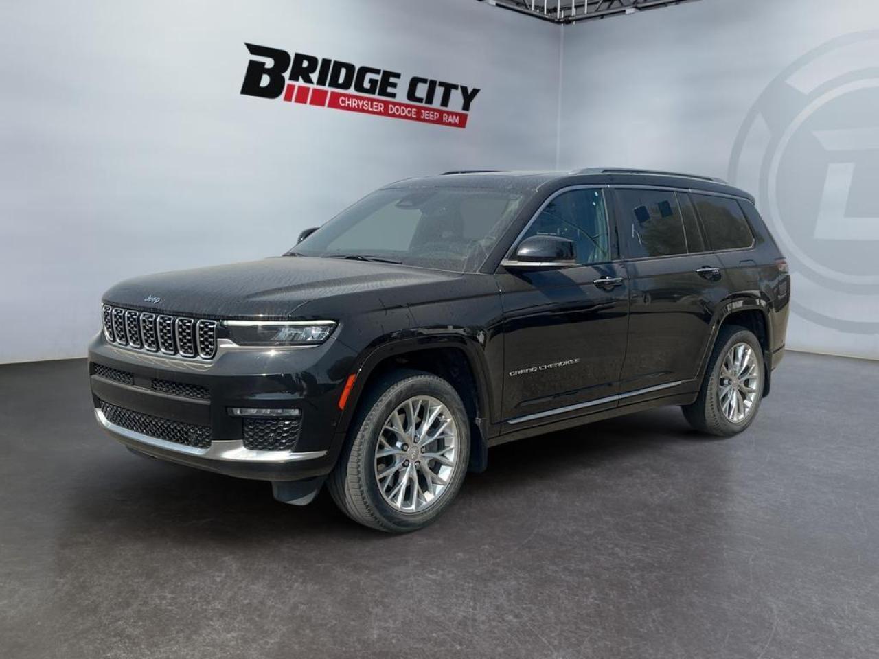 Used 2021 Jeep Grand Cherokee L Summit 3.6L V6 - Trailer Tow Prep Pkg - McIntosh Sound - Massaging Seats - Hands Free Power Liftgate - 10.25 Screen - 4x4 for sale in Lethbridge, AB