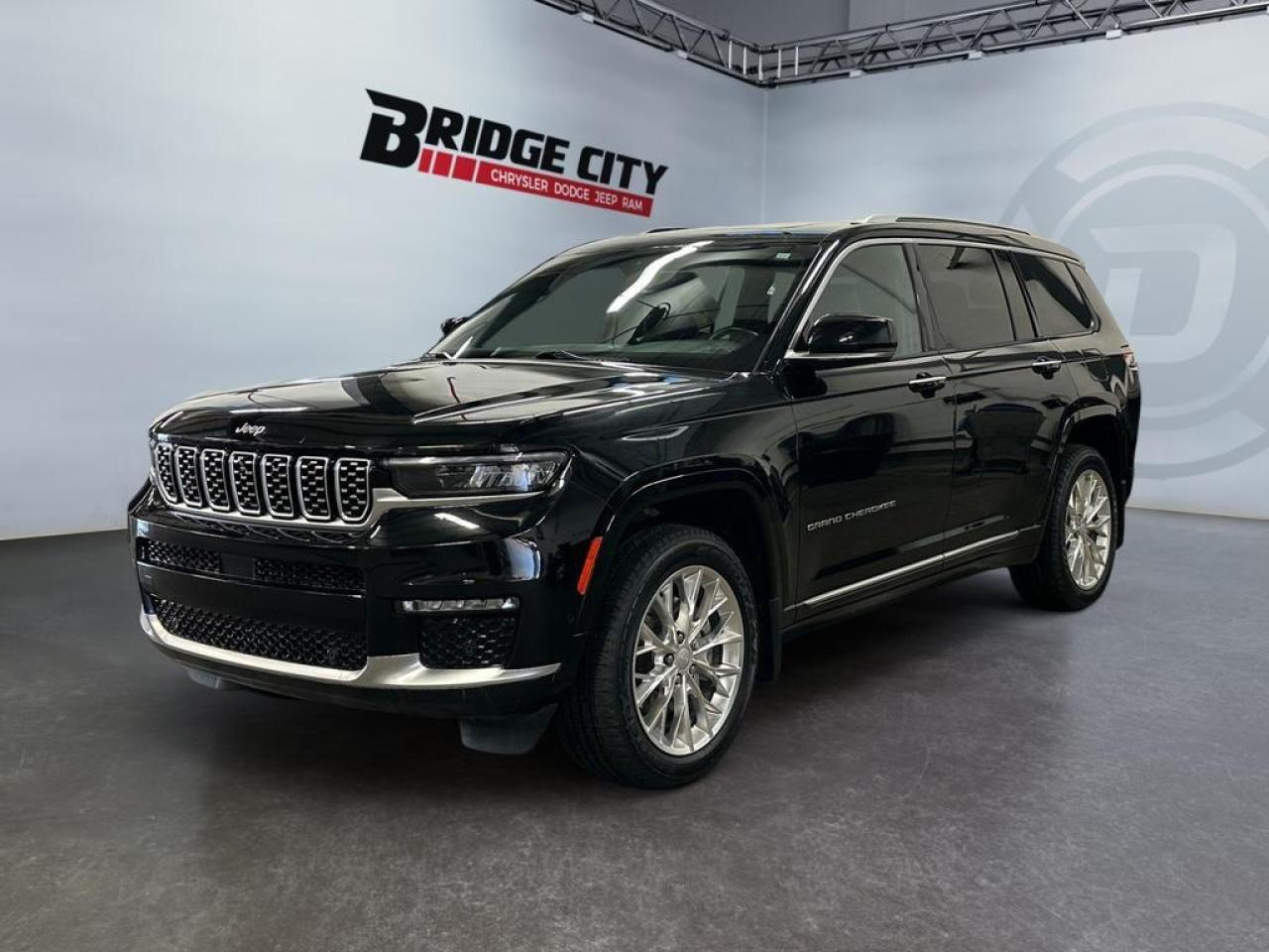 Used 2021 Jeep Grand Cherokee L Summit 3.6L V6 - Trailer Tow Prep Pkg - McIntosh Sound - Massaging Seats - Hands Free Power Liftgate - 10.25 Screen - 4x4 for sale in Lethbridge, AB