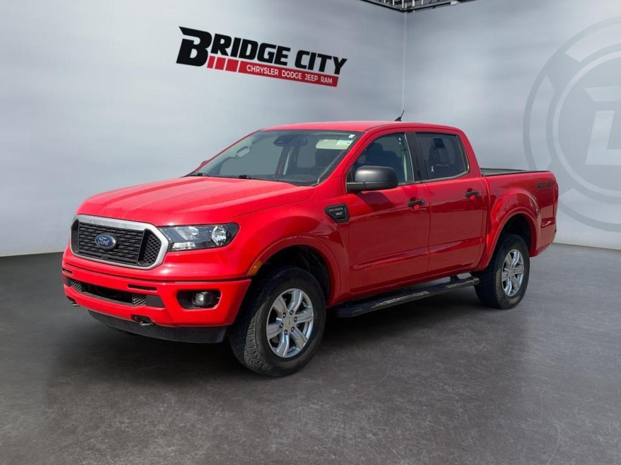 Used 2020 Ford Ranger 2.3L Fuel Efficiency - Side Steps - Crew Cab - Bluetooth - Cloth Bucket Seats - 4x4 for sale in Lethbridge, AB
