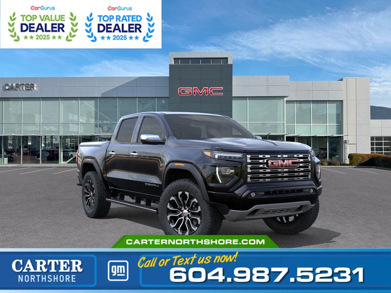 New 2026 GMC Canyon DENALI 4WD | Alum Wheels/Sunroof/Vented Seats/Bose for sale in North Vancouver, BC