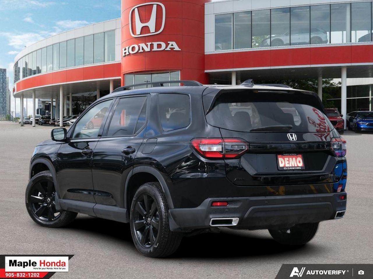 2025 Honda Pilot 4dr Awd Black Editio used Photo3