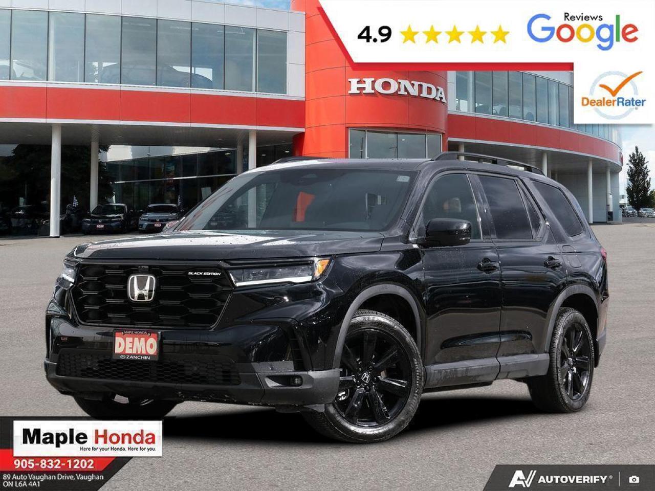 2025 Honda Pilot 4dr Awd Black Editio used Photo0