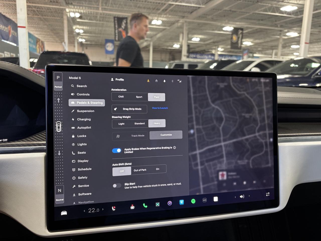 2021 Tesla Model S Plaid AWD|1021HP|FULLSELFDRIVING|WHITELEATHER|+++ - Photo #28