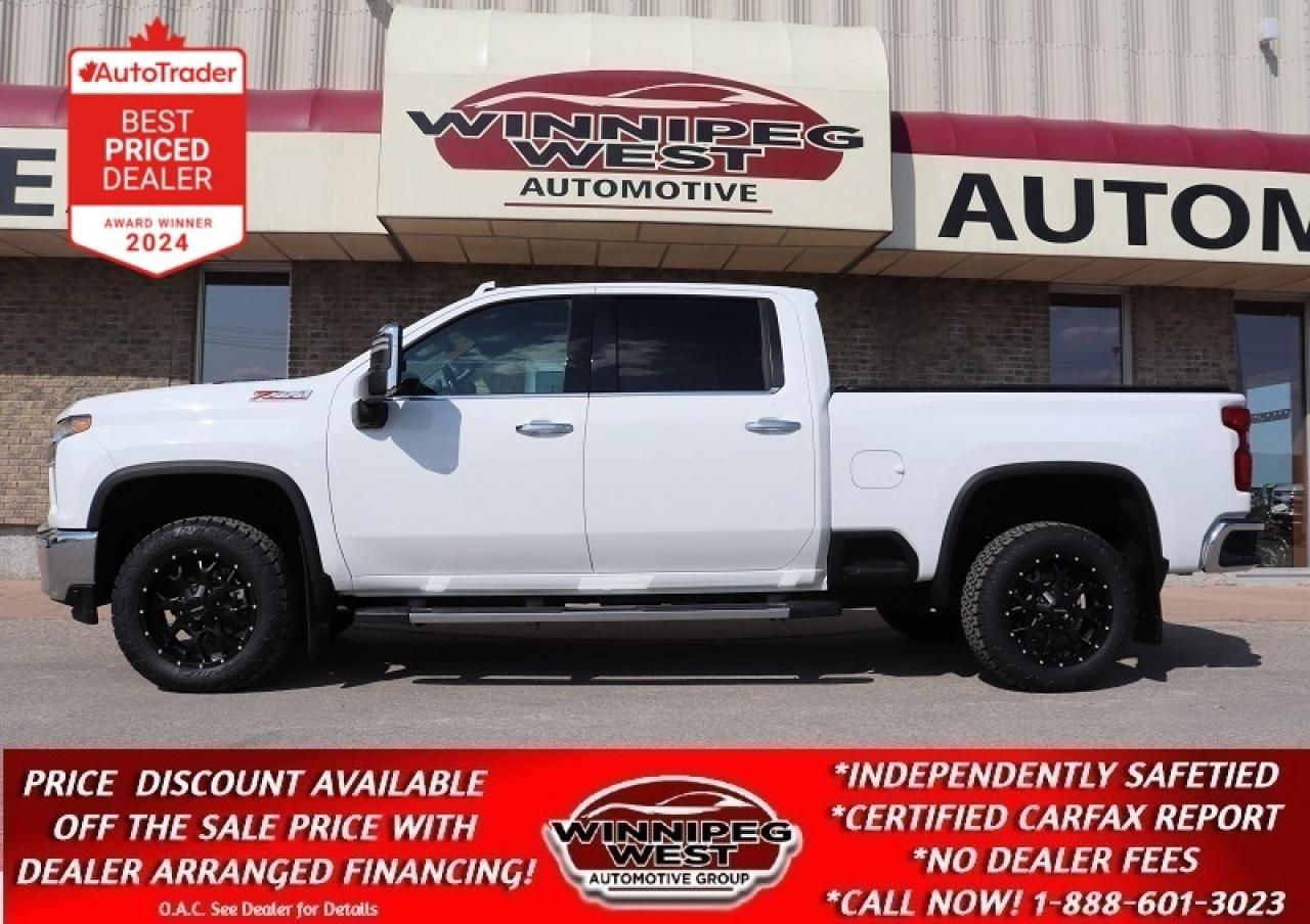 Used 2021 Chevrolet Silverado 3500HD LTZ, SUNROOF, HEADS-UP DISPLAY PREMIUM CLEAN TRUCK for sale in Headingley, MB
