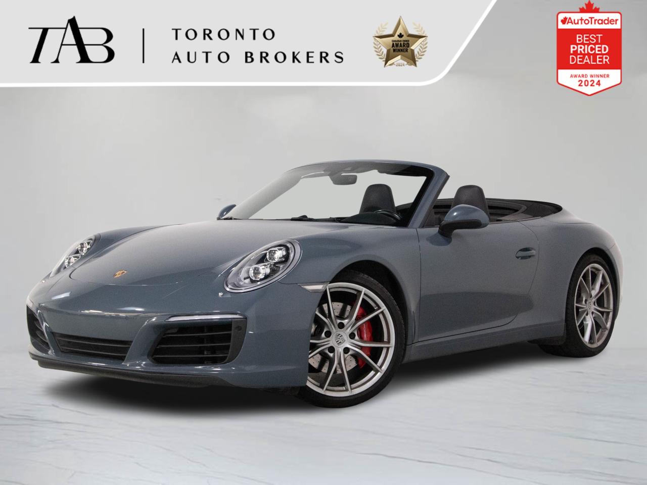 Used 2017 Porsche 911 CABRIOLET CARRERA S | BOSE | SOFT TOP | 20'RIM for sale in Vaughan, ON